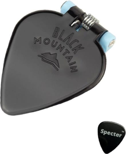 Specter Black Mountain Professionele Duimplectrum LIGHT + Extra Specter plectrum