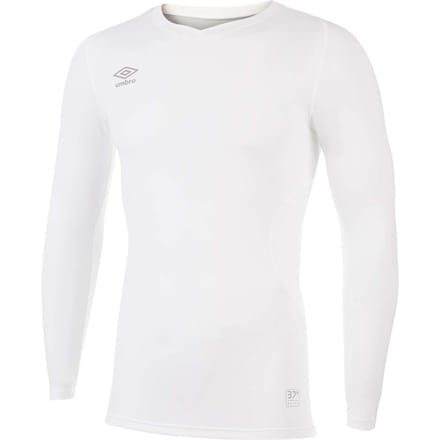 Umbro Heren Elite V Neck Base Layer Top (Wit)