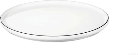 ASA Selection | Gebaks Bord | Oco Ligne Noire | Rond | Porselein | Wit | 14,5CM