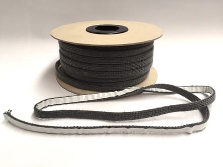 Kachelkoord plat zelfklevend 10x2 mm lengte 3 mtr -plat - L3000/B10/D2