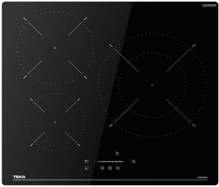 Inductiekookplaat 60 cm met 3 zones en Touch Control
