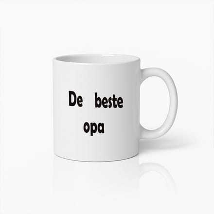 De Beste Opa Mok – Hartverwarmend Cadeau voor Grootvader – Grappige en Liefdevolle Koffiebeker
