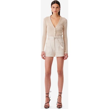 IRO Paris Aster Cream Maat: M | Korte Broeken Outlet | Dames | Beige