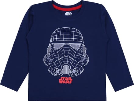 Donkerblauwe jongenstrui met lange mouwen - Stormtrooper