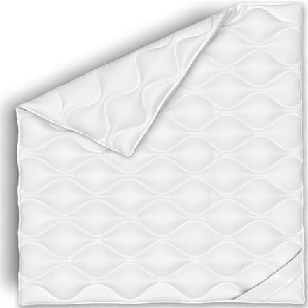 KAD® Deken - Dekens - Blanket - Wit - 200cm x 220cm x 4cm