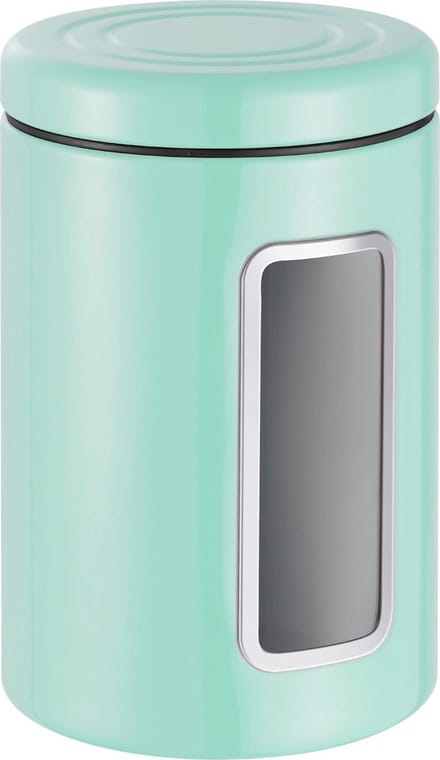 Wesco - Voorraadbus met venster  - 2.0 liter - Mint Groen