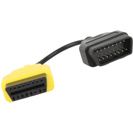 Adaptateur de connecteur de câble de diagnostic OBD2 pour scanner ECU Fiat gray