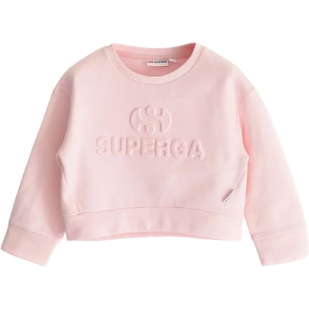 Superga Sweatshirt met kinderlogo (Roze)