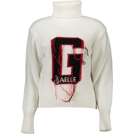 Gaelle Paris Bianco Acryl Dames Trui