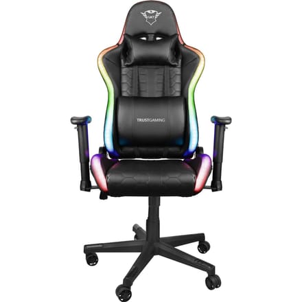 Trust GXT 716 Rizza - Gaming stoel met RGB verlichting - Zwart