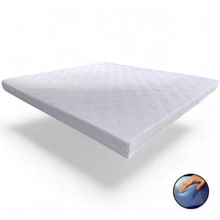 Topper 140x190 - Coolrest Plus - HR65 Koudschuim - 14cm Dik - Ondersteunend & Drukverdelend
