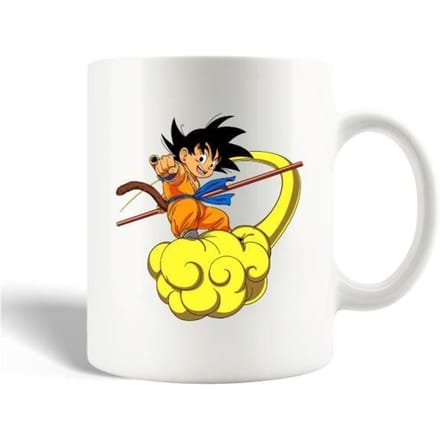 Mug - Goku - Dragon Ball Z - Céramique - 30cl - Compatible lave-vaisselle blanc
