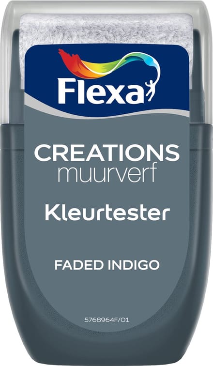 Flexa Creations Verftester - Mat - Faded Indigo - 30ml