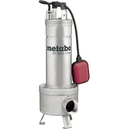 Metabo 6.04114.00 SP 28-50 S Inox Dompelpomp voor vervuild water 28000 l/h 12 m