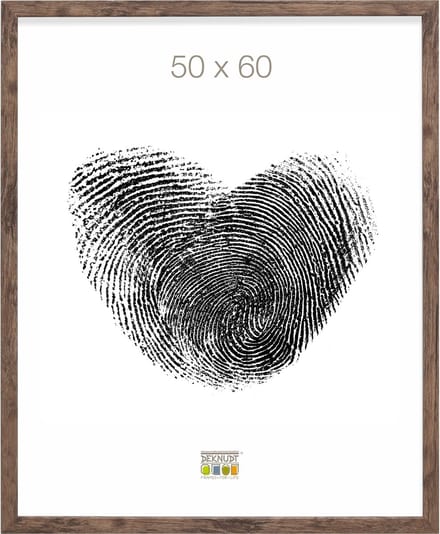 Deknudt Frames fotolijst S45RH3 - bruin - hout - 50x60 cm