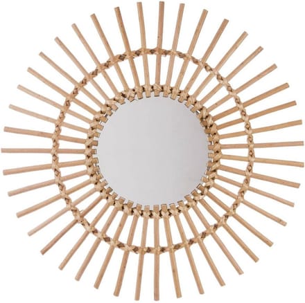 Rotan Spiegel 58 cm - Wanddecoratie voor Huizen