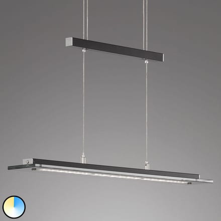 Fischer & Honsel - Hanglamp Tenso TW - LED - 2100 lumen - Dimbaar - 2700/3350/4000K - Zwart