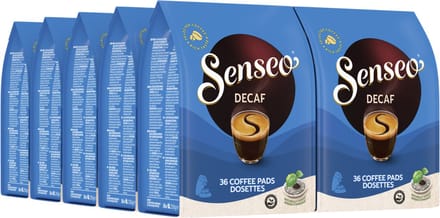 Senseo Decaf Koffiepads - Intensiteit 5/9 - 10 x 36 pads