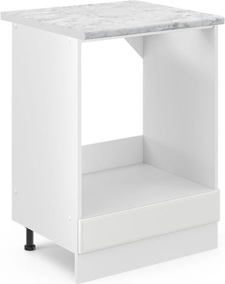 Vicco R-Line Ovenombouwkast – 60 cm, WB Marmer Wit Landhuis