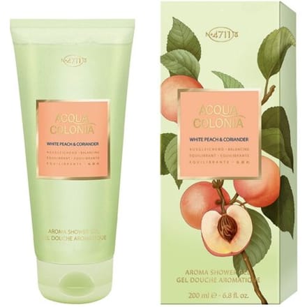 Kolnisch Wasser 4711 Acqua Colonia White Peach  Coriander showergel 200 ml