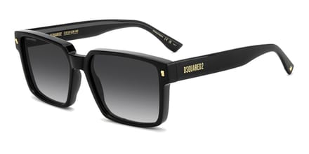 Dsquared2 D2 0202/G/S Black 58/16/145 MAN Zonnebrillen