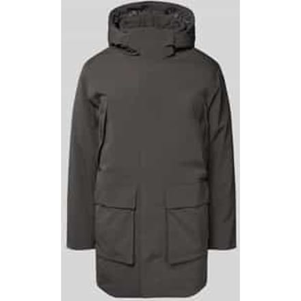 Parka met capuchon en klepzakken, model 'MOON'
