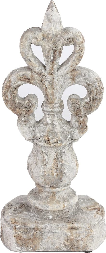 Countryfield Ornament Fleur-de-Lys M grijs