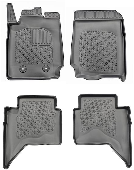 Rubbermatten Ford Ranger 2011-2023 - 3D Schaalmatten