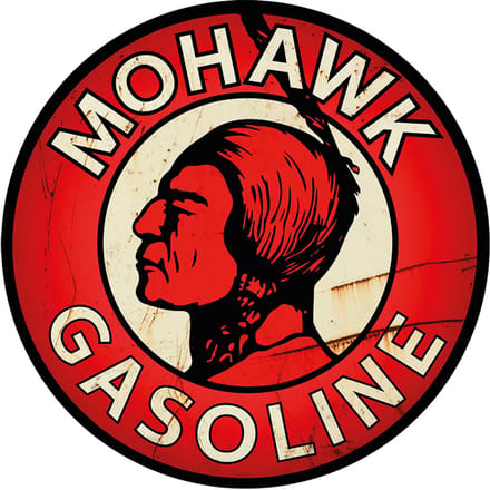 Signs USA - wandbord - Mohawk - Rond 35 cm