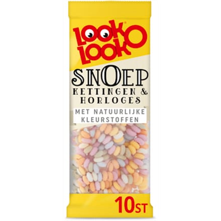 Snoepkettingen en horloges