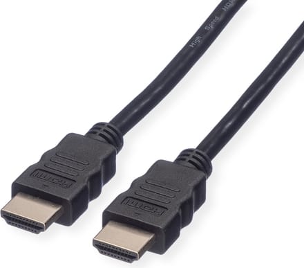 ROLINE HDMI High Speed kabel met Ethernet M-M, zwart, 7,5 m