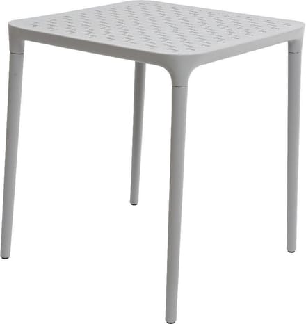 Tafel Porto kunststof 65x65x70cm grijs