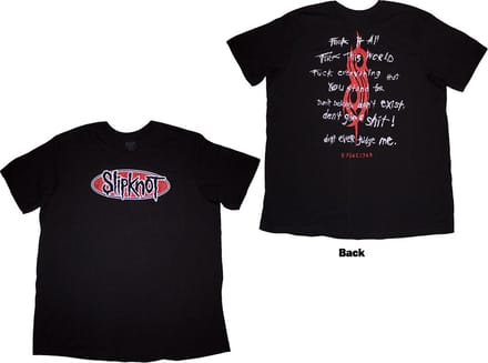 Slipknot - F It All Heren Tshirt - L - Zwart