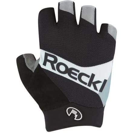 Roeckl Iseo Fietshandschoenen Zomer Unisex Zwart Wit - Black White-8