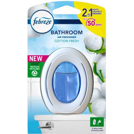 Febreze Cotton Fresh Luchtverfrisser voor de Badkamer - 7,5 ml