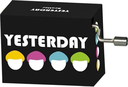 Muziekdoosje wereldhits Yesterday van the Beatles