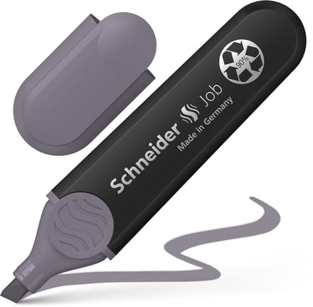 Schneider markeerstift - tekstmarker Job 150 - mauve grey - 1 stuks - S-1513