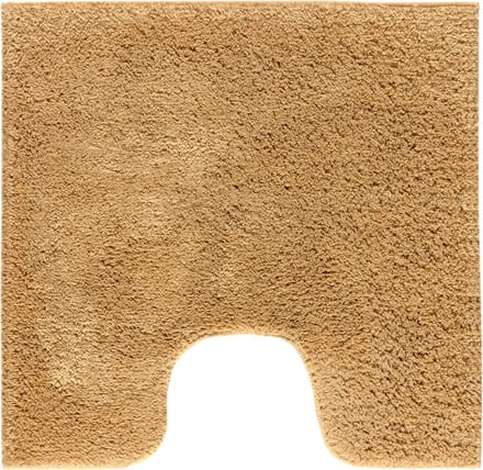Casilin Havana WC-mat - 59 x 59 cm - Met uitsparing - Caramel