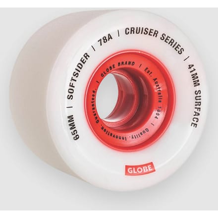Globe Softsider Cruiser 65mm Wheels wit
