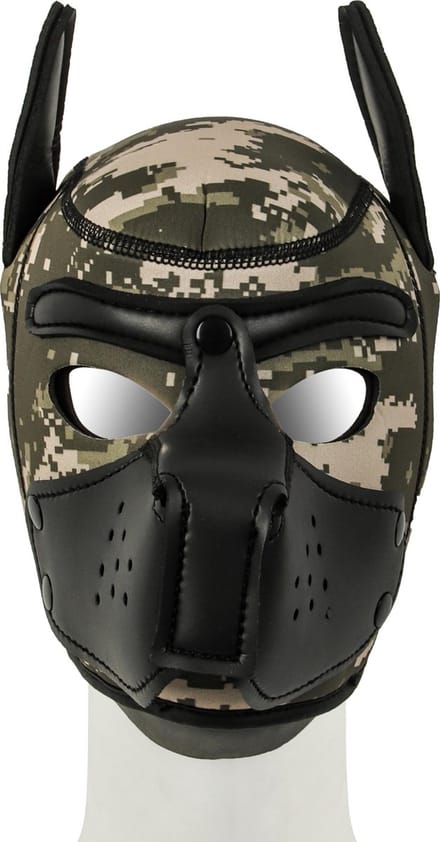 Banoch - Lindo Perrito Neoprene - honden masker puppy - camouflage