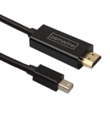 KABELADAPTER MINI DisplayPort HDMI 4K THUNDERBOLT 180cm snoer voor Macbook Pro Air en andere Zenwire ZC-7