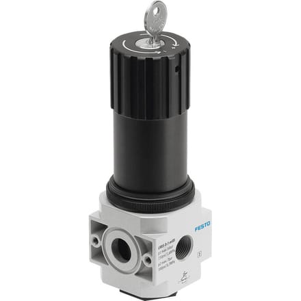 Festo Drukregelaar Aansluitplaat 0.5-12bar 1800l/min Mini - 194682 - P2YE2