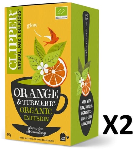 Clipper Orange & Turmeric