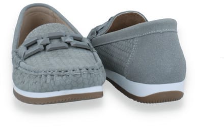 Mode-mania Dames Mocassin | Kaki | Maat: 36
