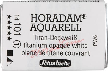 Aquarelverf Titanium Wit Opaak - Hoogwaardige Kunstenaarskwaliteit - 1/1 Emmer