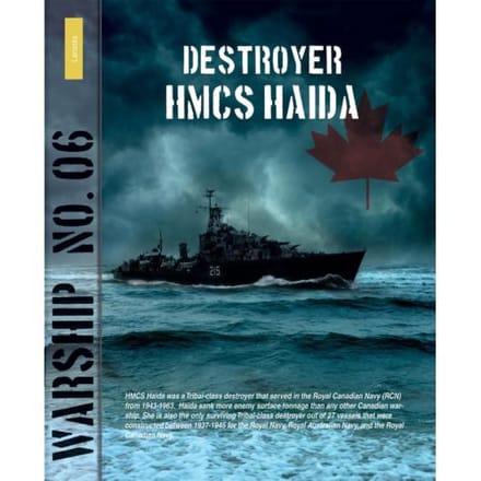 Destroyer Hmcs Haida - Warship - Rindert Zinderen Bakker