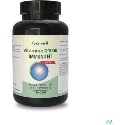 Fytobell Vitamine D 1000 120 Capsules