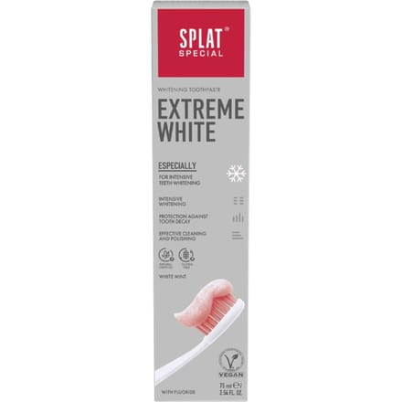 Dentifrice SPLAT Extreme White blanchissant intensif avec fluor 75 ml