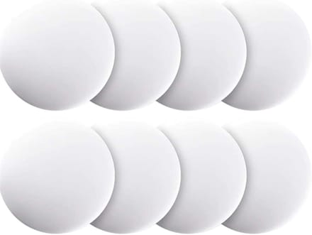 Set van 8 Zelfklevende Deurstoppers voor Wand- en Kastdeurbescherming