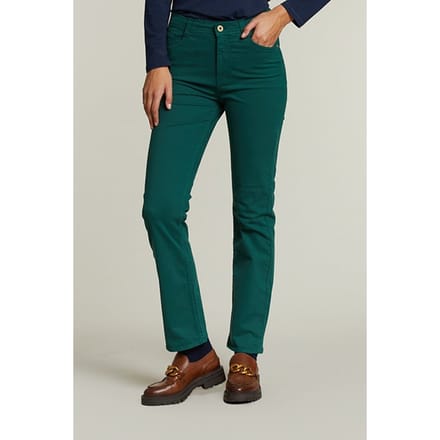 River Woods Khaki Long 5-pocket Pants Größe: W31 | Straight Jeans Outlet | Damen